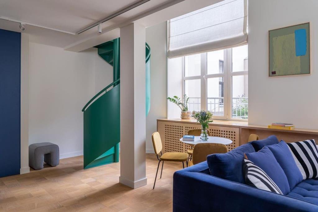דירות ריגה Designer Loft In The City Center מראה חיצוני תמונה
